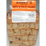 Seed & Fruit Rusks 400g